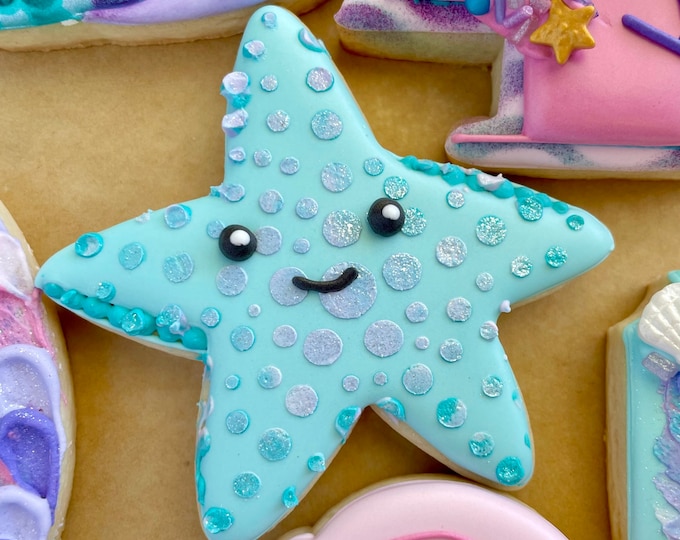 Starfish Shaped Cookie and Fondant Cutter Etsy