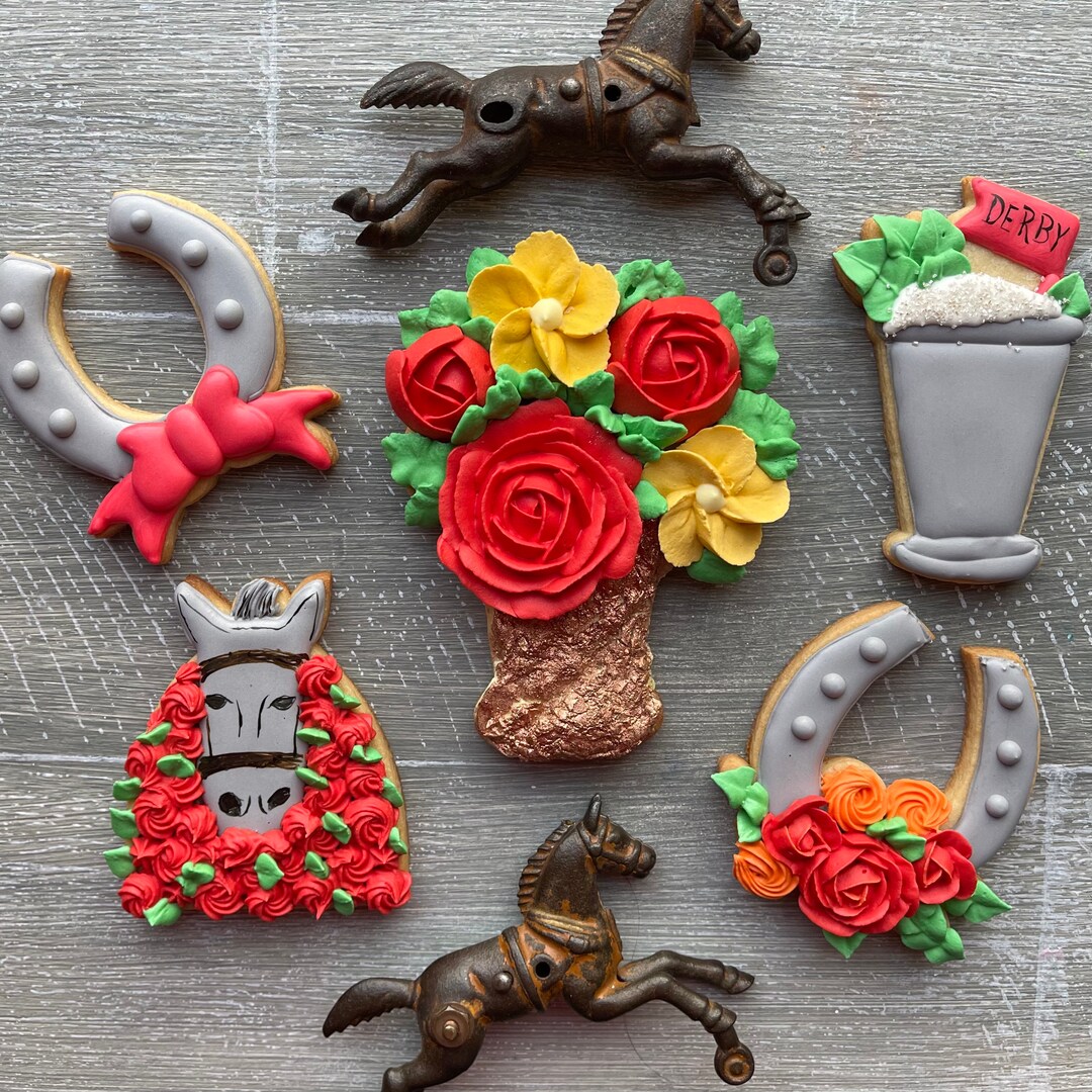 Kentucky Derby Cookie Cutter Set Etsy