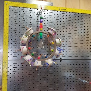 PARROT FORAGING TOY ** the foraging orbit**