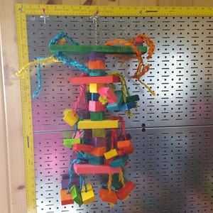HUGE parrot toy  **BODACIOUS BITES  *macaw * cockatoo * safe and parrot approved