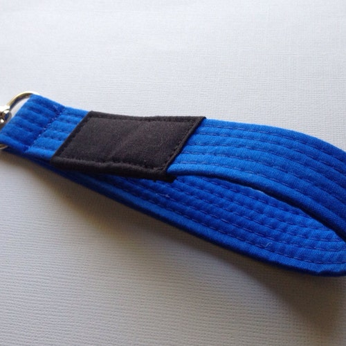 Purple Brazilian Jiu Jitsu Belt Wrist Key Chain Fob Lanyard Etsy