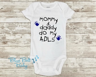 mommy and daddy do my adls®  handprint occupational therapy