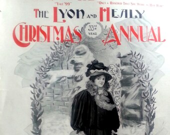 The Lyon and Healy Christmas Annual Catalog 1896 Musical Instrument Company Chicago Vintage catalog