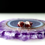 Ruby Stud Earrings
