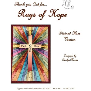 Pattern for Rays of Hope Quilt