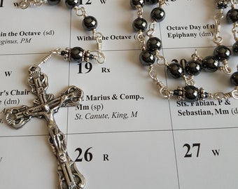 Hematite Rosary