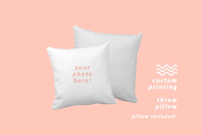 Create Your Own Throw Pillow Etsy