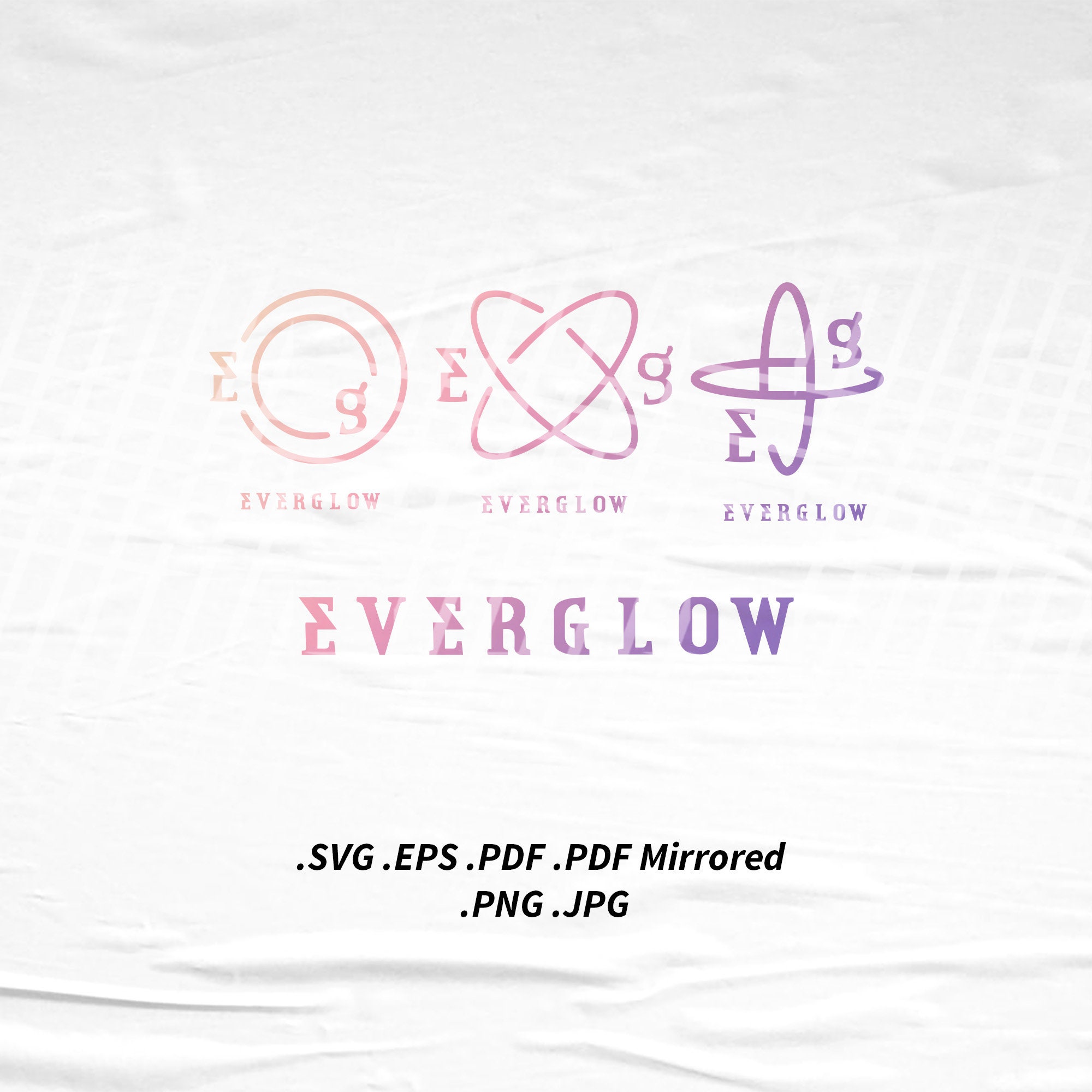 pix Everglow Logo Png everglow logo svg png eps pdf vektor schneiden datei fur cricut cameo silhouette