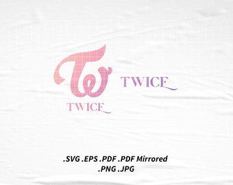 Twice Logo Svg Etsy Twice Logo Svg Etsy