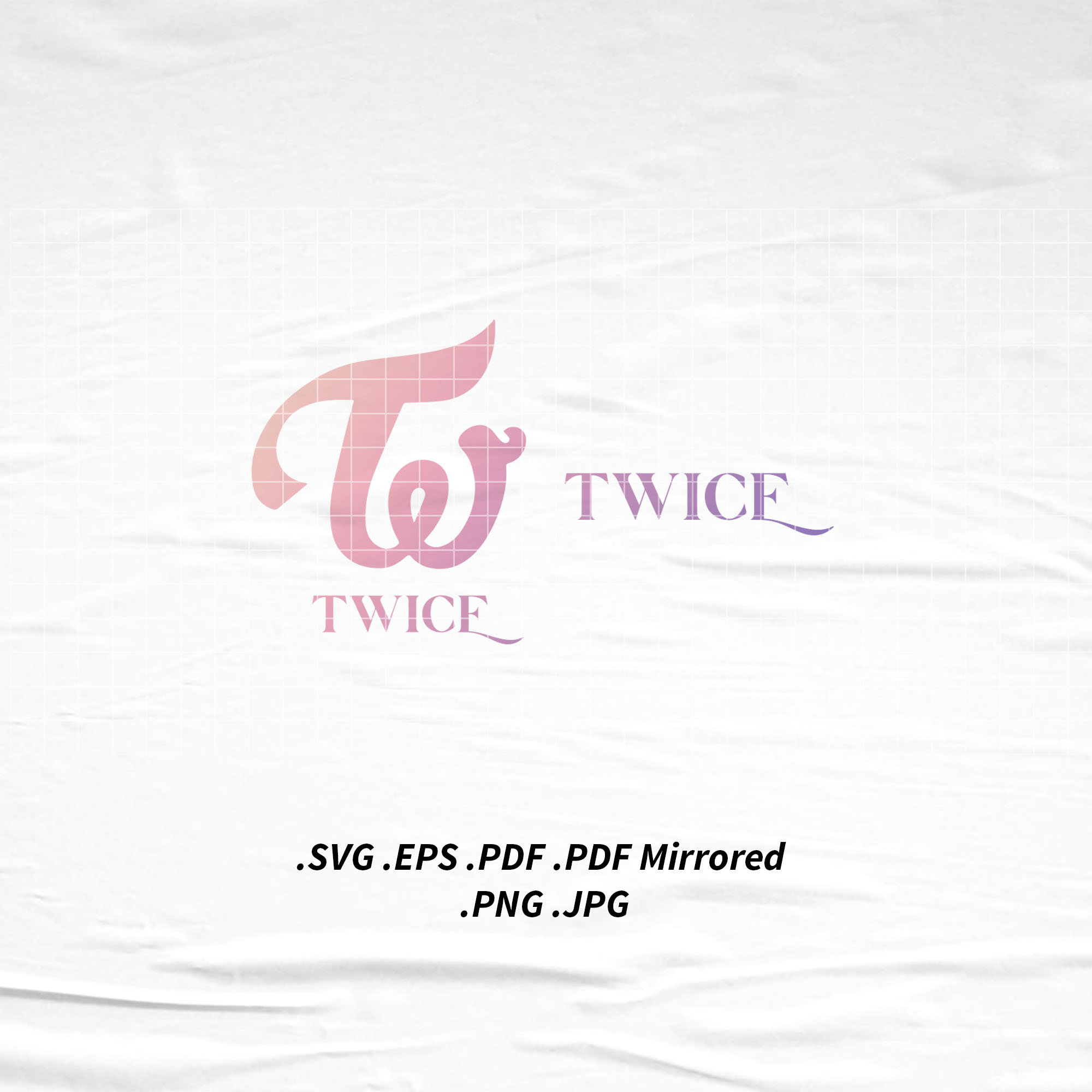 Twice Kpop Logo Etsy