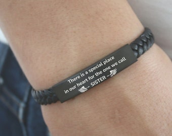 Memorial Sister Bracelet, Loss of Sister, Sympathy Gift