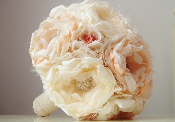 Bouquet De Mariée En Tissu Le Diy Pas à Pas