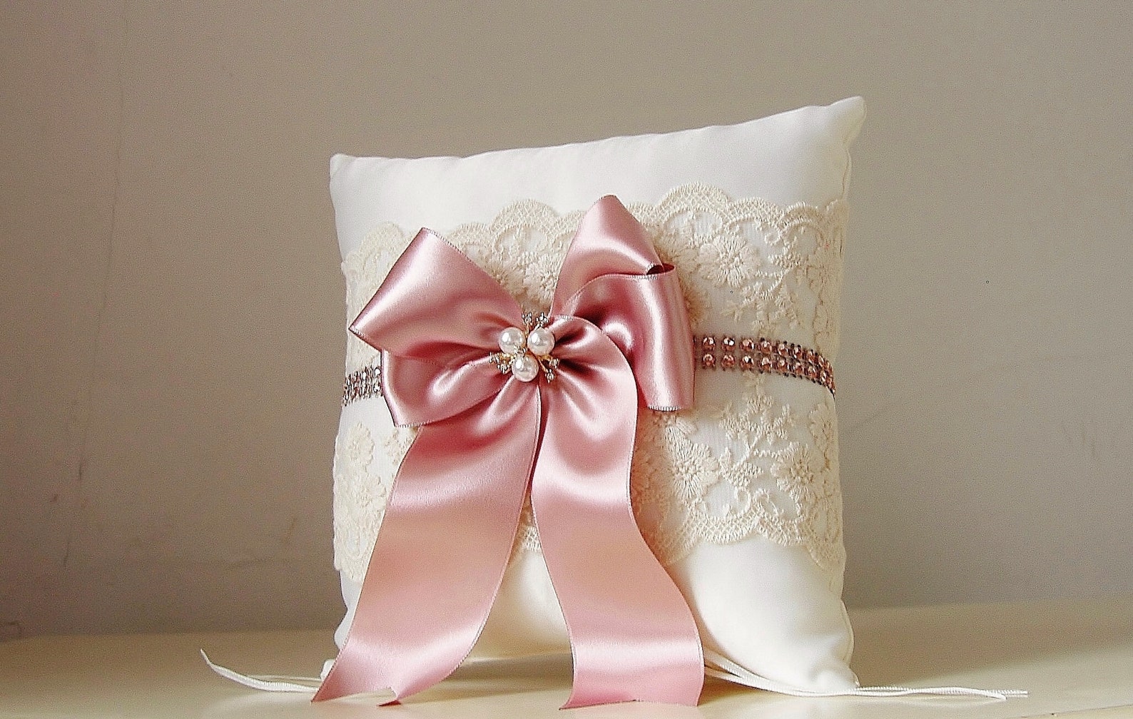 Flower Girl Basket / Rose Gold Flower Girl Basket / Wedding Basket