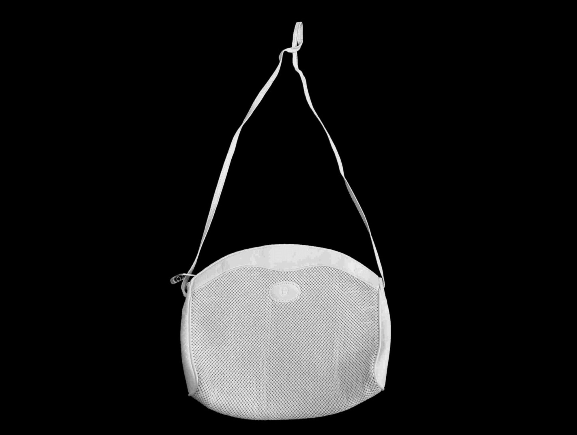 White Mesh Shoulder Bag by Glomesh | Etsy