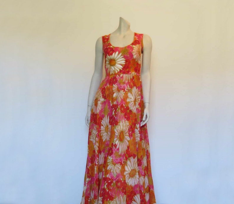 maxi dress 1970s