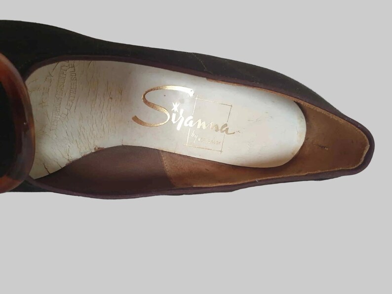 Vintage 1960s Siranna by Westbrook shoe label