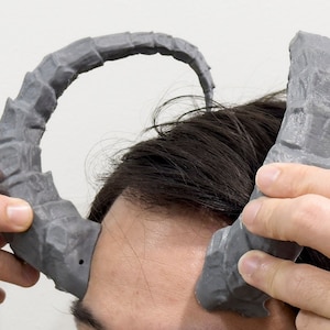Cosplay Anime Demon Horns 3D Druck