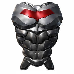 DC - Red Hood Chest and Stomach Armor with Carbon fibre texture - Cosplay STL 3D Print file
