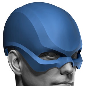 Standard Super Hero Helmet -  3D Print STL file