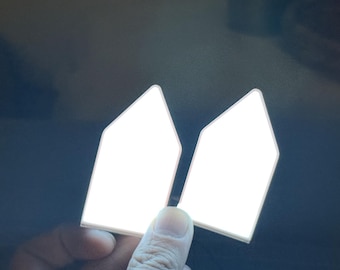 Arrow Light Panels Cosplay – Flexible See Through EL Panels – Solid or Blinking Light Panels – Mask / Helmet Light Inserts