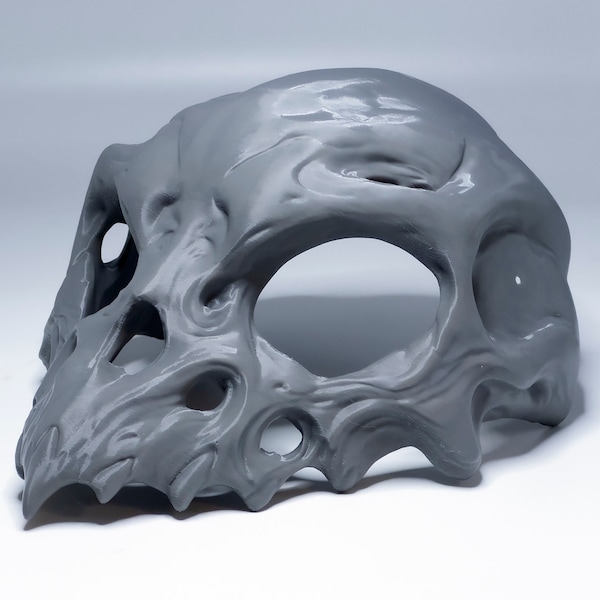Skull bone halloween mask  - Skeleton Cosplay costume Mask 3D Print