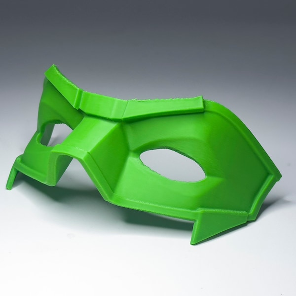 Green Lantern Robin Costume cosplay eye Mask 3D print