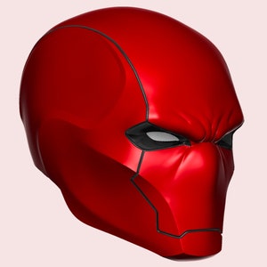 Red Hood Original 2 - Mask Helmet Cosplay STL file