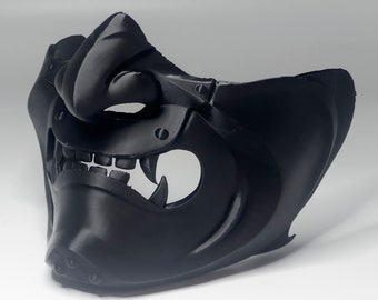 Ghost of Tsushima - Seiryuu's Glare Mask  - Cosplay Mask