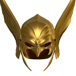 Hawkman Cosplay costume halloween Helmet STL 3D print file