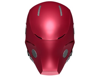 Red Hood Arkham Knight Cosplay mask costume Helmet STL 3d print file