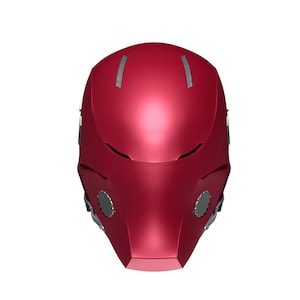 Red Hood Arkham Knight Cosplay mask costume Helmet STL 3d print file