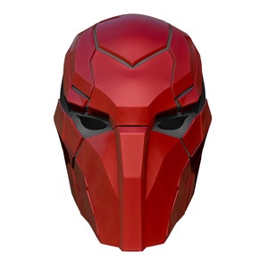 Rote Kapuze Ungerechtigkeit 2 - Maske Helm Cosplay STL 3d Druckdatei