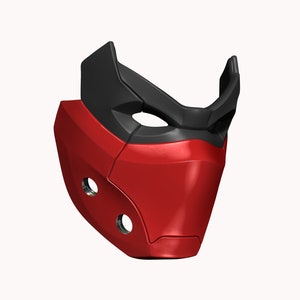 Red Hood Outlaw- Máscara Casco Cosplay STL Archivo de impresión 3D