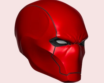 Red Hood Original 2 - Mask Helmet Cosplay STL file