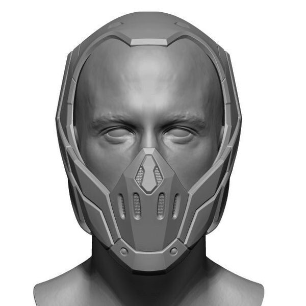 Bane Mask  Cosplay Costume Helmet, 3D print STL file