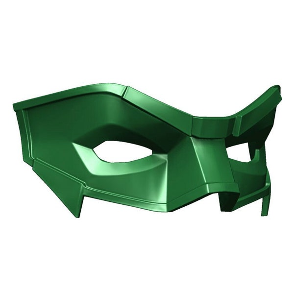 Green Lantern Mask / super hero Cosplay mask / Prop STL 3D print