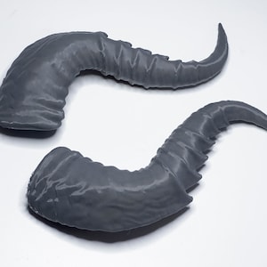 Cosplay Anime Demon Horns 3D Druck