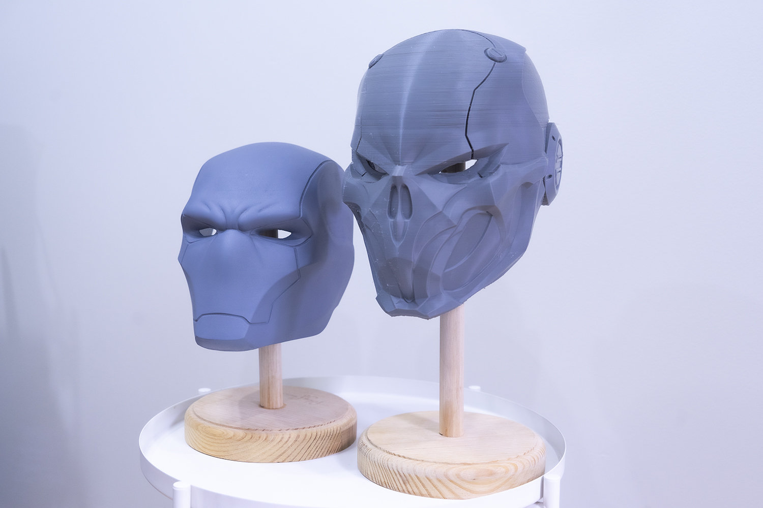 Styrofoam Head Display Stand, Foam Head Stand, Costume Mask