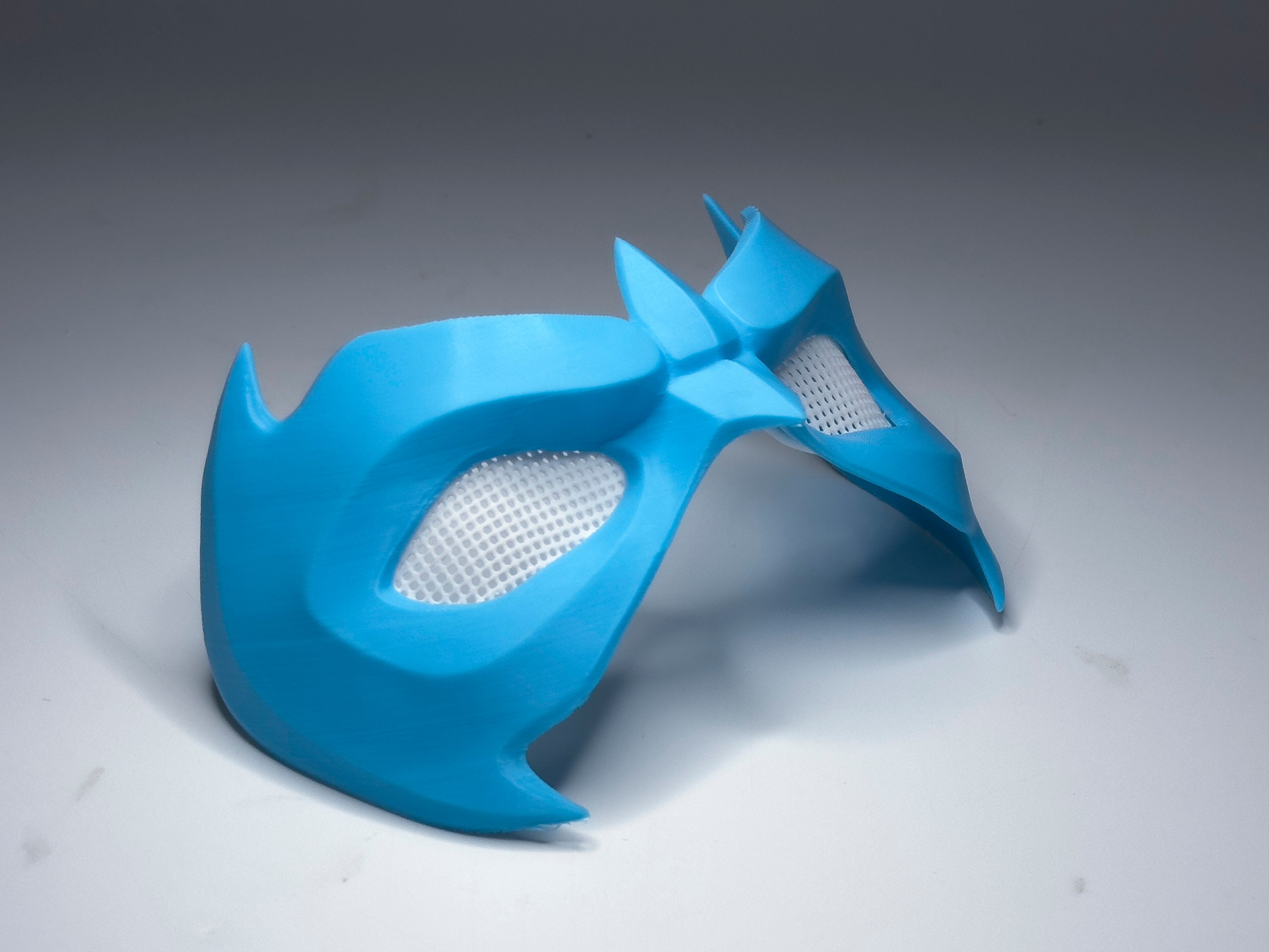 Robin With DETACHABLE eye mesh, various colours, Cosplay Costume Halloween Domino Mask 3D print