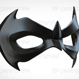 Robin Mask / super hero Cosplay mask / Prop STL 3D print