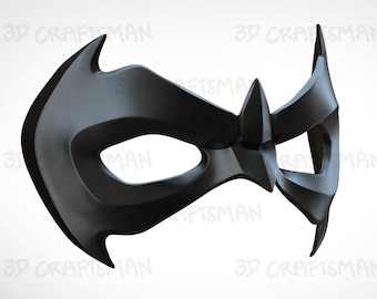Robin Mask / super hero Cosplay mask / Prop STL 3D print
