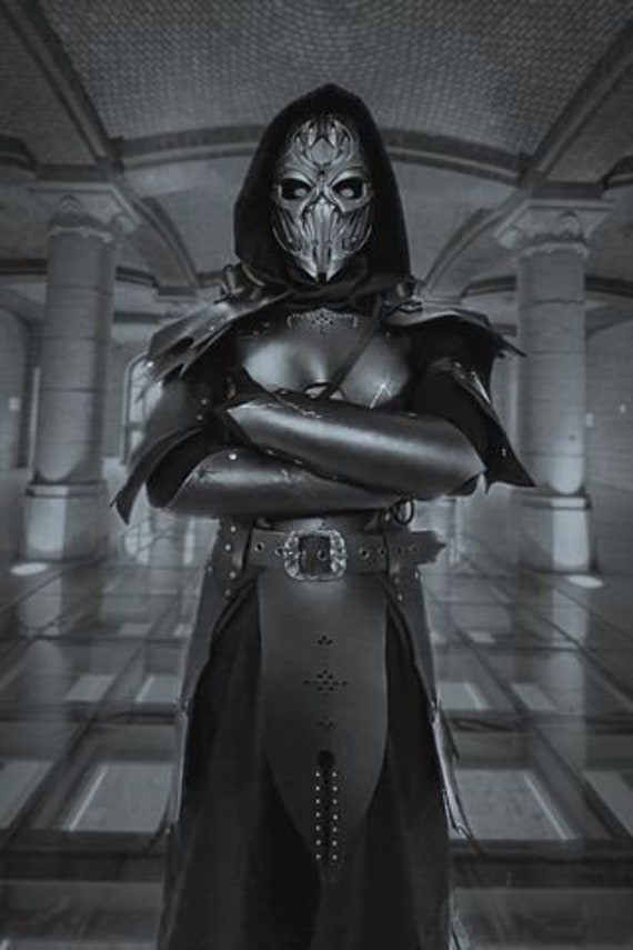 Noob Saibot mask from Mortal Kombat 11 - Darkness