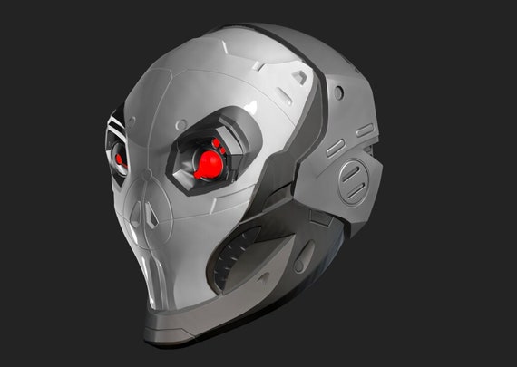 Deadshot Helmet / Super Hero Helmet / STL 3D Print Fan Art | Etsy