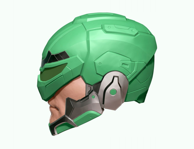 Sci Fi Helmet Cosplay Mask STL File 3D Print Etsy