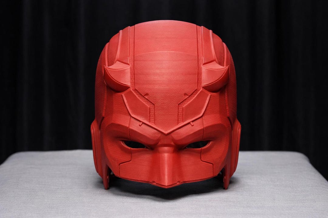 Devil Vigilante Mask Helmet – 3D Printed Cosplay Helmet – Comic ...