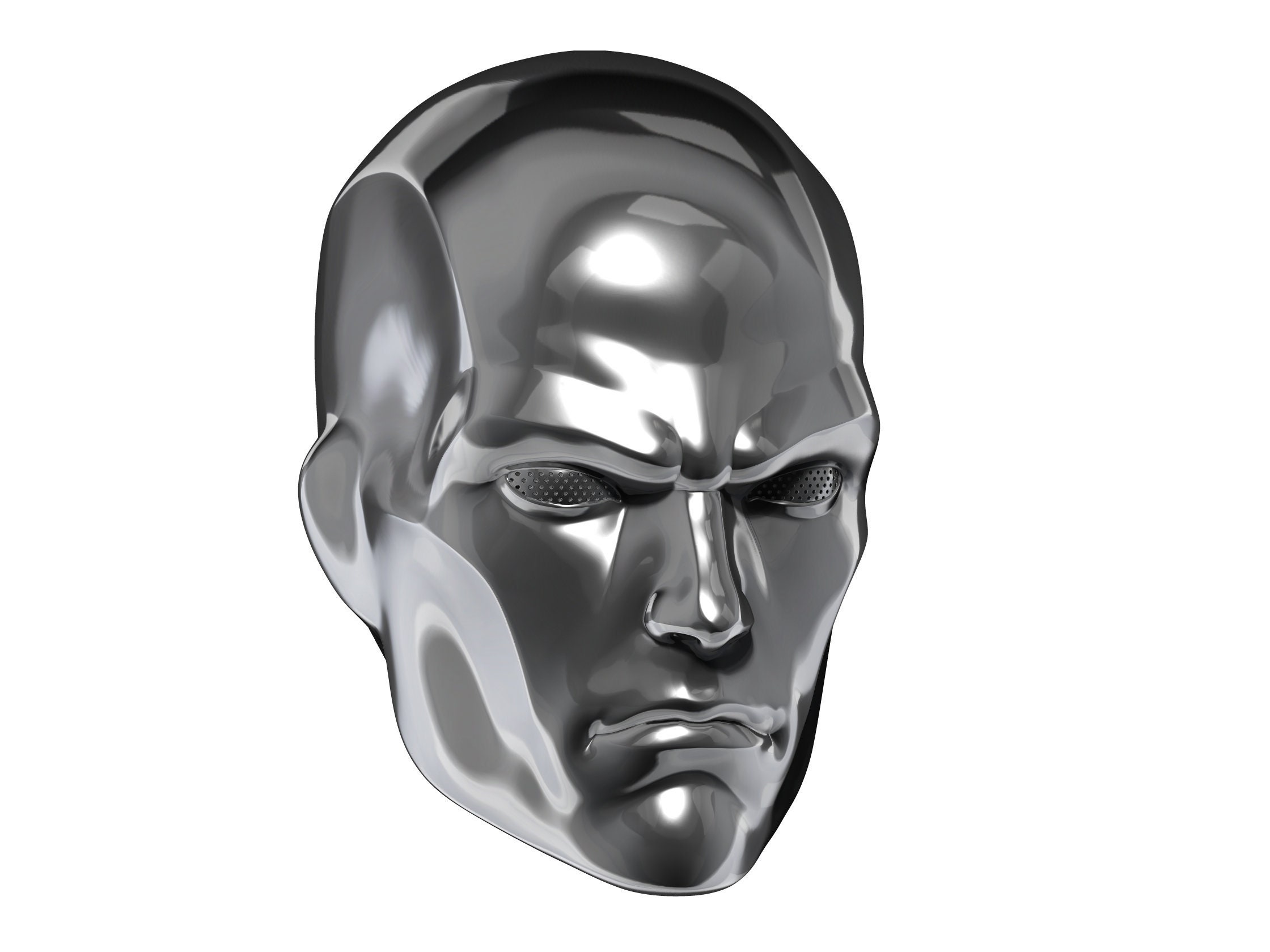 3d print cosplay mask sliver
