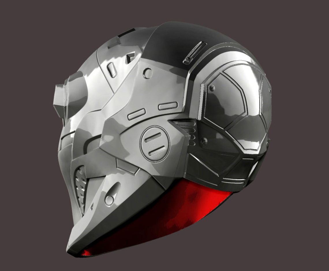 Deadshot Helmet / Super hero Helmet / STL 3D Print fan art | Etsy