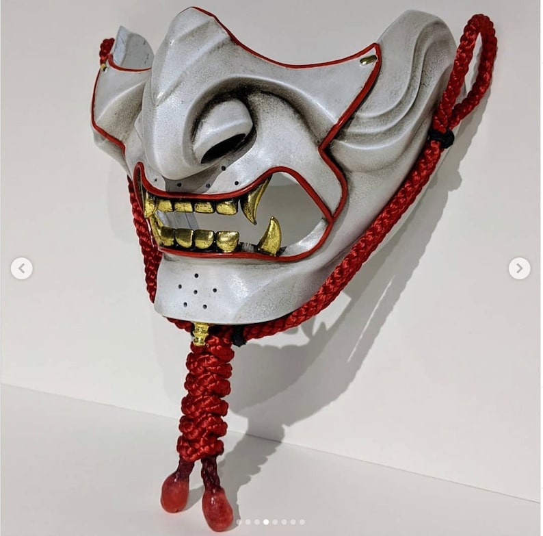 GHOST OF TSUSHIMA Ghost Mask Fan Art Cosplay Mask 3D Print Etsy