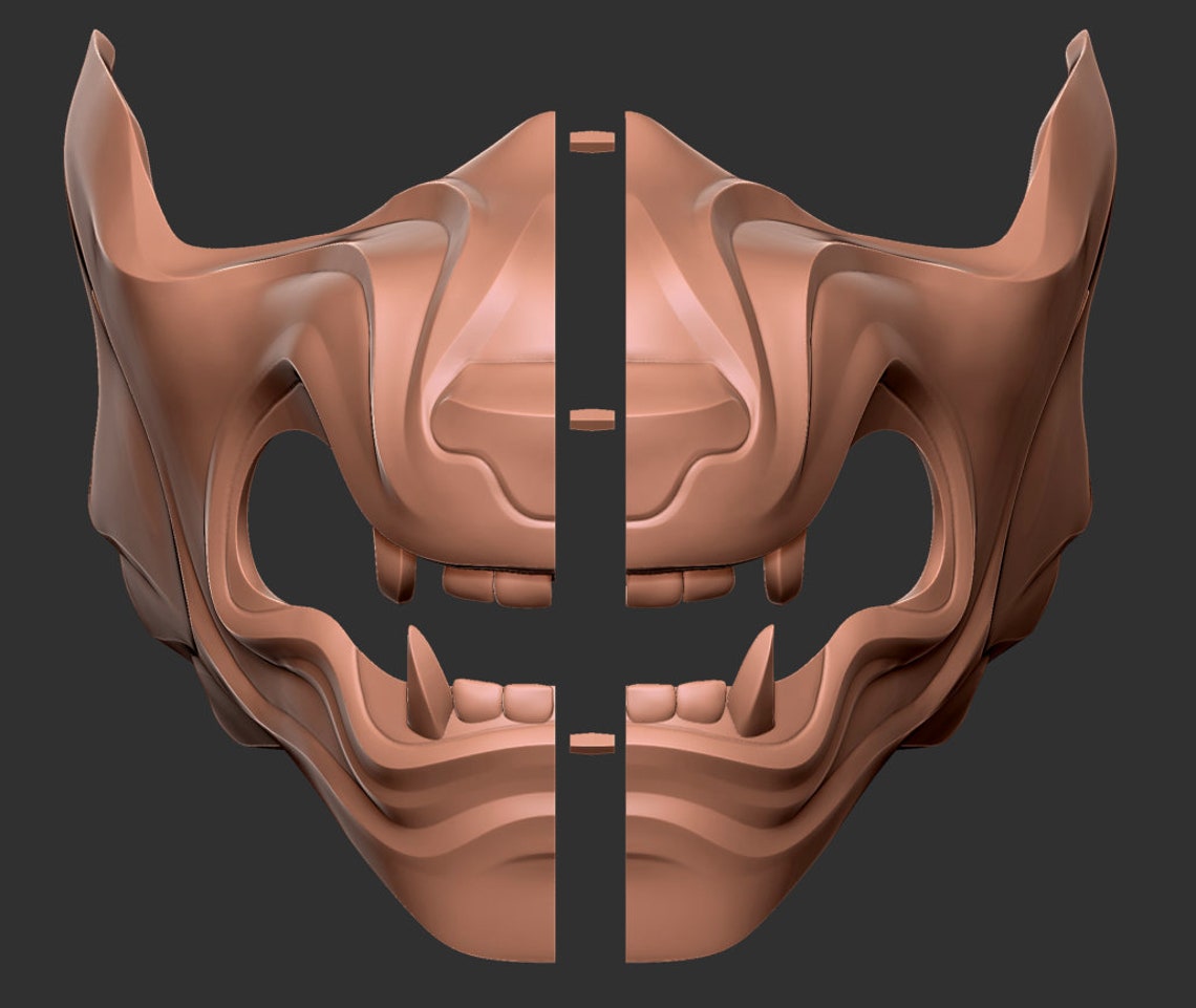 GHOST OF TSUSHIMA Wolf Mask Fan Art Cosplay Costume 3D Print Etsy