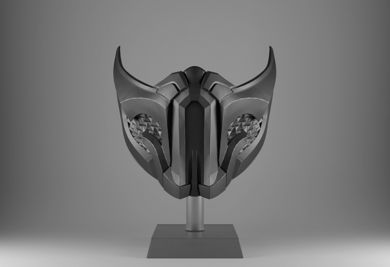 モータルコンバット - サブゼロマスク コスプレマスク STL ファイル 3D